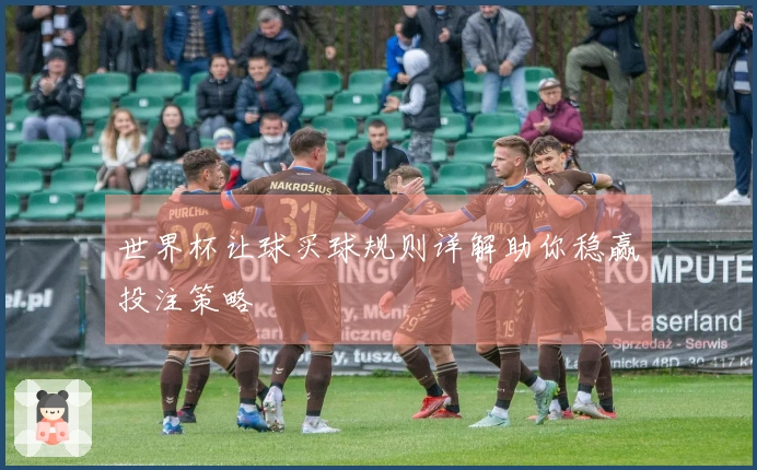 世界杯让球买球规则详解助你稳赢投注策略